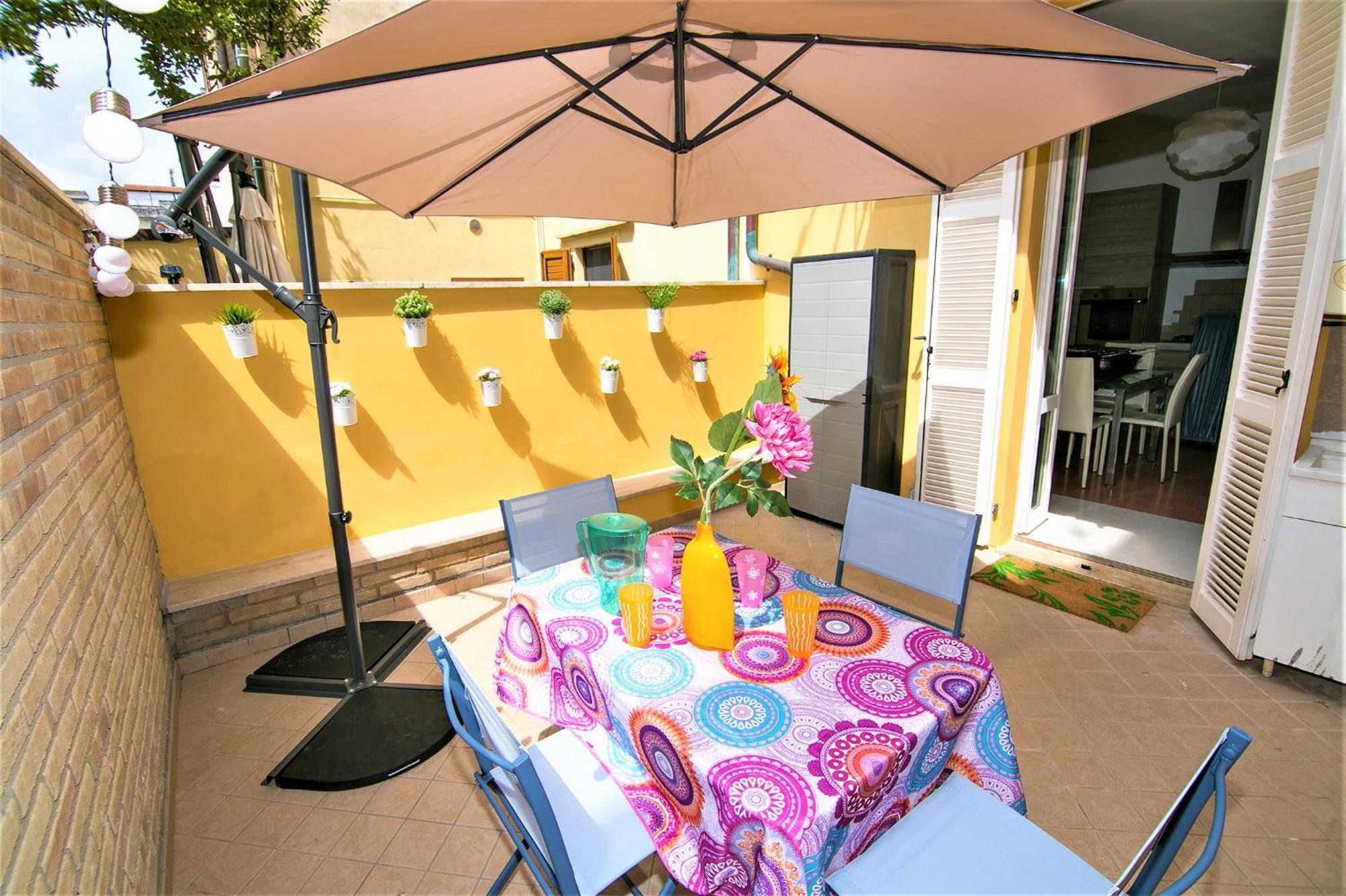 Casa Chiara In Centro Con Corte Privata سان بنيديتّو ديل ترونتو المظهر الخارجي الصورة